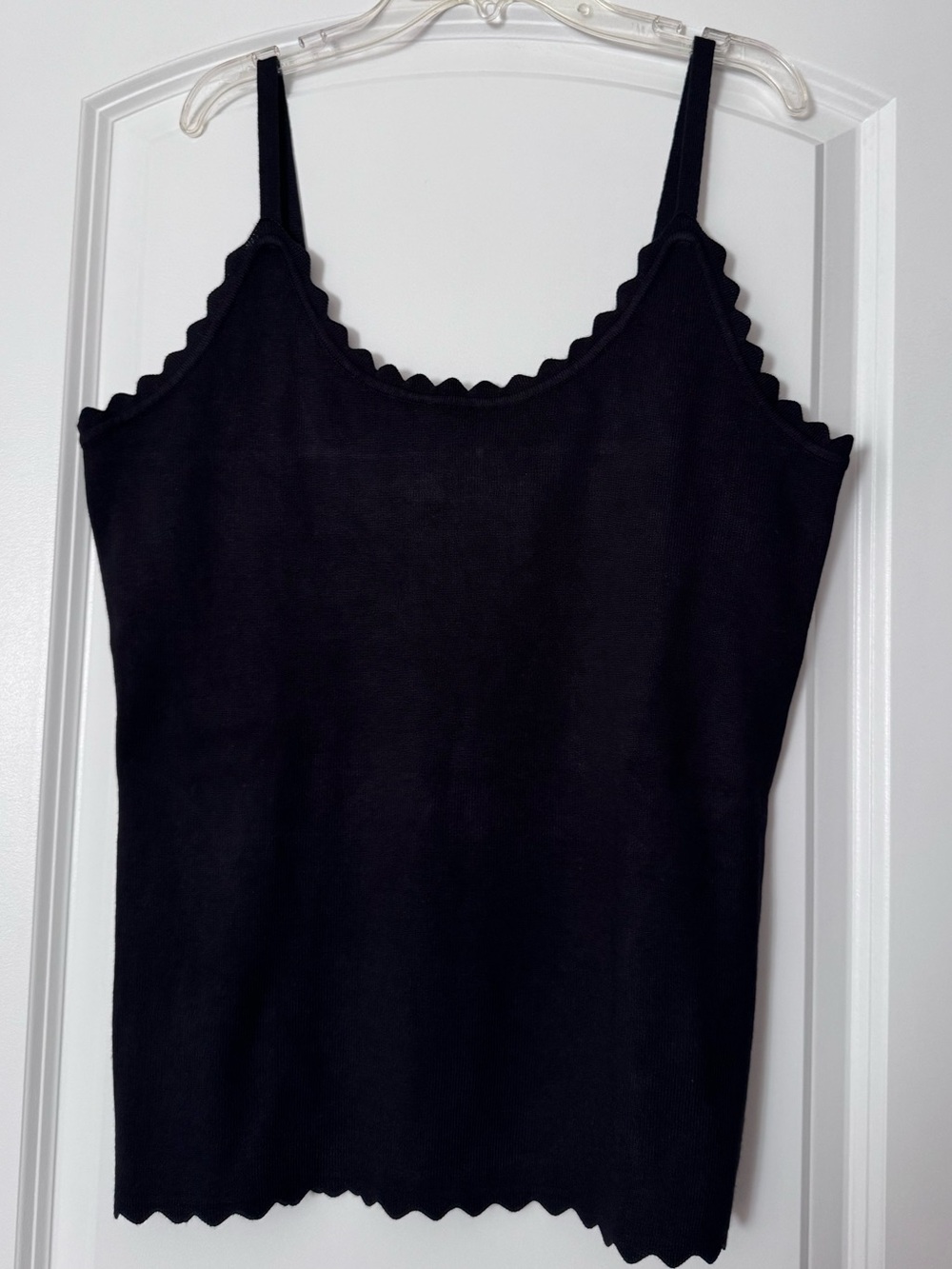 Perch by Blu pepper- Black Scalloped Cami